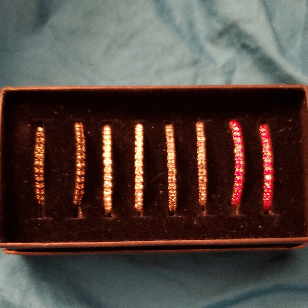 Elegant Multi-Color Bangle Set